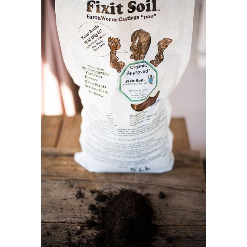Fixit Soil Worm Casting 5 Lb - Supplies